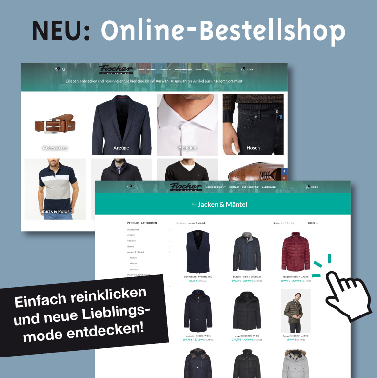 Fischer Männermode Kirchheim Onlineshop