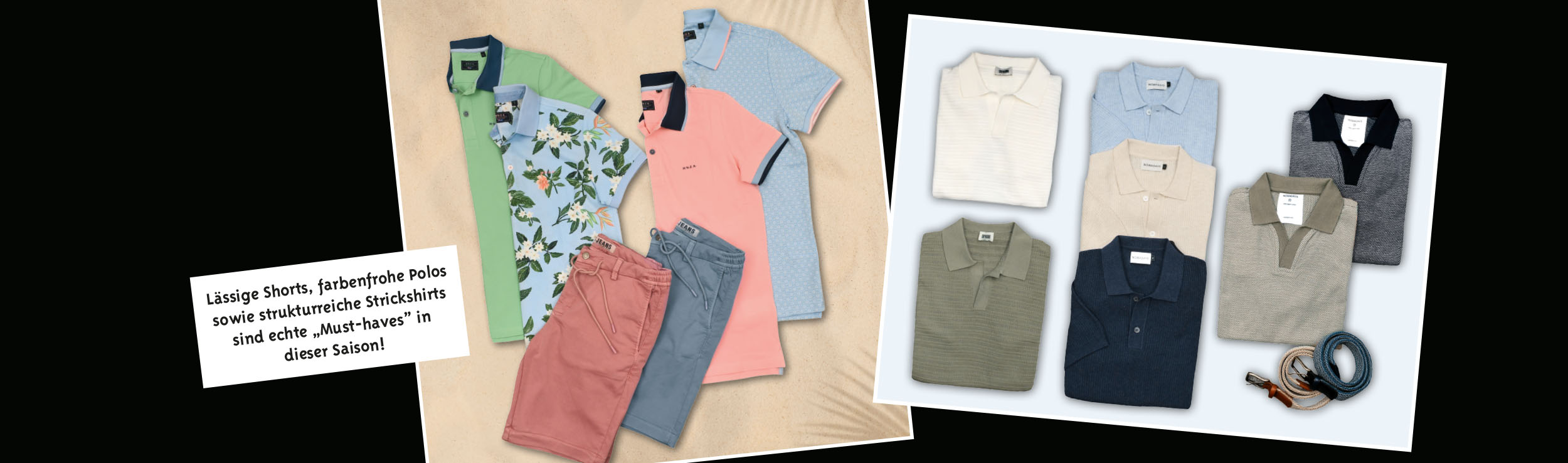Fischer Männermode – Sommermode